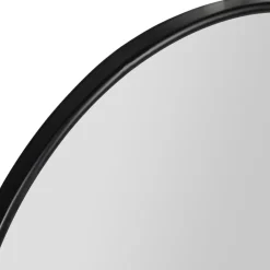 Fabrique de Styles Miroirs>Miroir en fer d70cm - Arlequin Noir