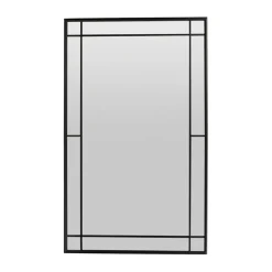 Fabrique de Styles Miroirs>Miroir en fer h143cm - Osaka Noir