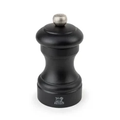 Fabrique de Styles Salières Et Poivrières>Moulin poivre bistro mat 10cm Noir