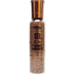 Fabrique de Styles Condiments Et Épices>Moulin sel aux graines 360g Or