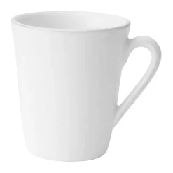 Fabrique de Styles Tasses Et Mugs>Mug americain en faïence Blanc