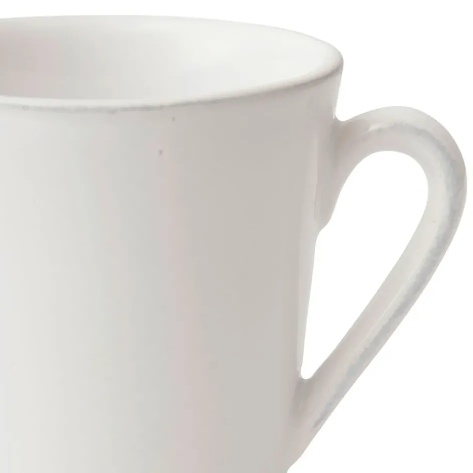 Fabrique de Styles Tasses Et Mugs>Mug americain en faïence Blanc