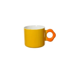 Fabrique de Styles Tasses Et Mugs>Mug en porcelaine brillant - Fleur Jaune
