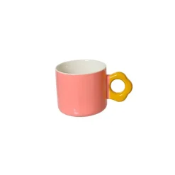 Fabrique de Styles Tasses Et Mugs>Mug en porcelaine brillant - Fleur Rose