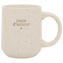 Fabrique de Styles Tasses Et Mugs>Mug papa en grès 38cl - Beezz Blanc