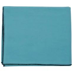 Fabrique de Styles Nappes>Nappe corino 160x160cm coton lavé 170g/m2 Turquoise
