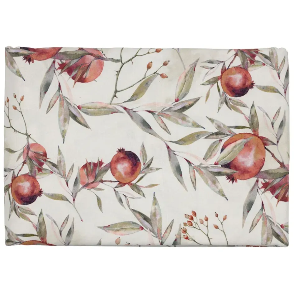 Fabrique de Styles Nappes>Nappe en coton 160x160cm - Grenadier Naturel