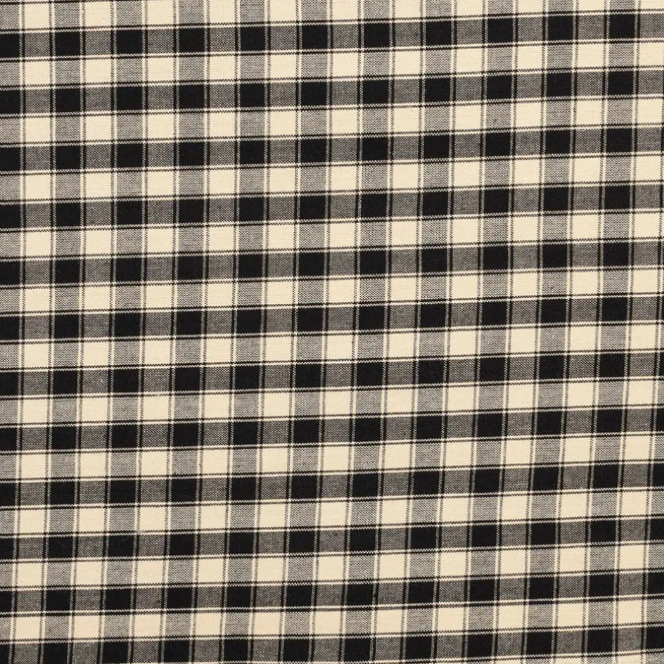 Fabrique de Styles Nappes>Nappe en coton 250x150cm - Campagne Noir