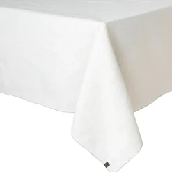 Fabrique de Styles Nappes>Nappe en lin et coton 160x160cm - Zilia Blanc