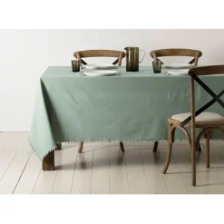 Fabrique de Styles Nappes>Nappe nalia 250x160cm Vert d'eau