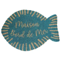 Fabrique de Styles Paillassons>Paillasson bord de mer Bleu