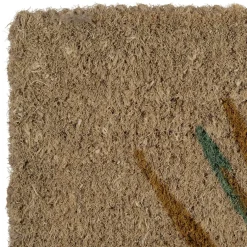 Fabrique de Styles Paillassons>Paillasson palmier bleu 73x43cm Vert