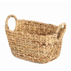 Fabrique de Styles Paniers Et Corbeilles>Panier caracas 40x23xh26cm en jacinthe d'eau Naturel