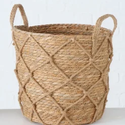 Fabrique de Styles Paniers Et Corbeilles>Panier en zostère 33x33cm - Katunia Naturel