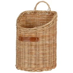 Fabrique de Styles Paniers Et Corbeilles>Panier mural cuisine tradition en rotin Naturel