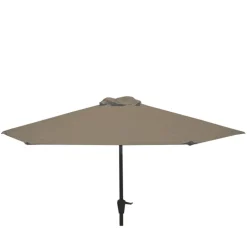 Fabrique de Styles Parasols, Pergolas|Jardin>Parasol avec manivelle en coton d250xh200cm - Colors Ficelle