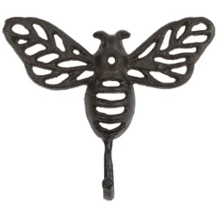 Fabrique de Styles Patères>Patere abeille en fonte - Abeille Brun