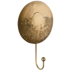 Fabrique de Styles Patères>Patere rond en fer - Heolio Doré