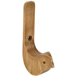 Fabrique de Styles Patères>Patère oiseau en acajou blanc h13cm - Campagne Naturel