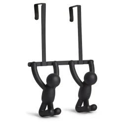 Fabrique de Styles Patères>Patère porte buddy bonhomme Noir