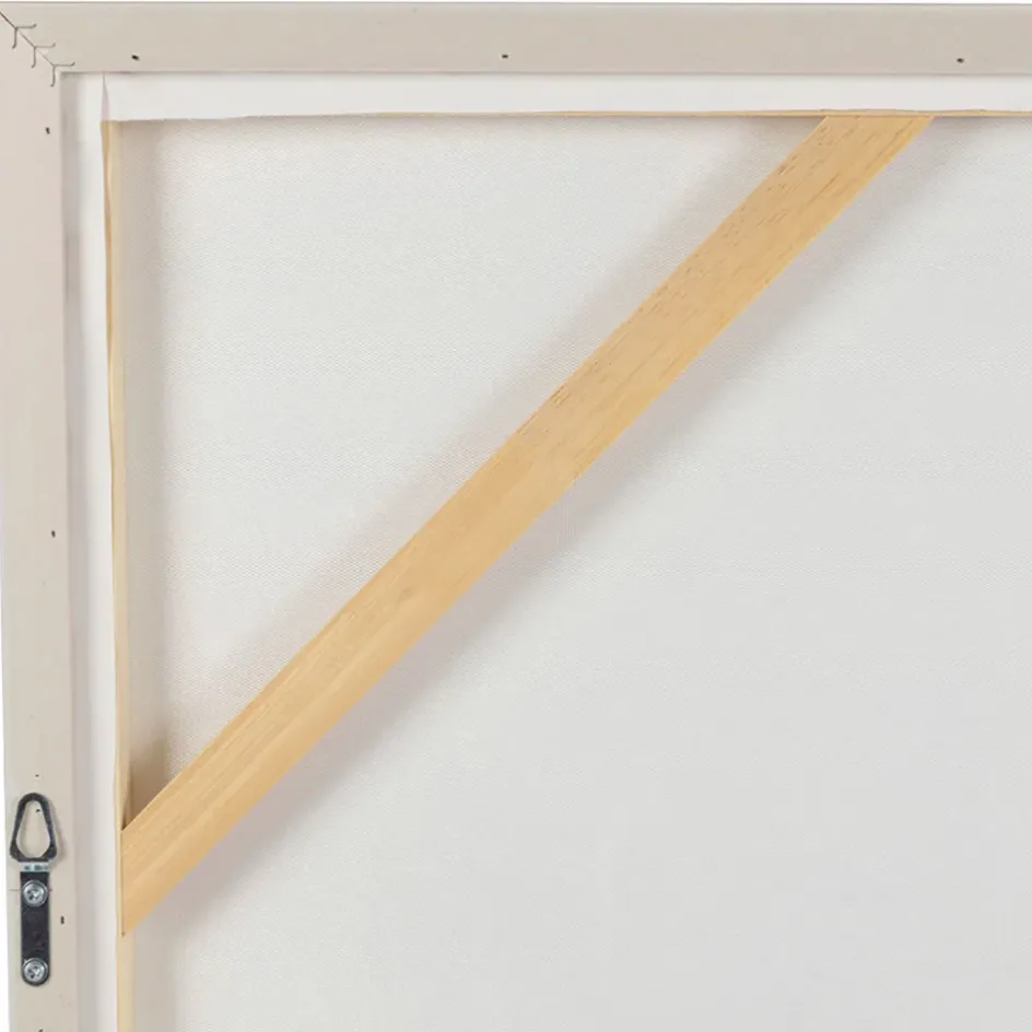 Fabrique de Styles Tableaux Et Toiles>Peinture encadrée hortensias blancs 80x80cm Blanc, Gris