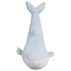 Fabrique de Styles Doudous Et Peluches>Peluche baleine en tissu - Eté A La Mer Bleu ciel