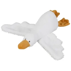 Fabrique de Styles Doudous Et Peluches>Peluche mouette blanc et jaune - Songes Blanc, Jaune