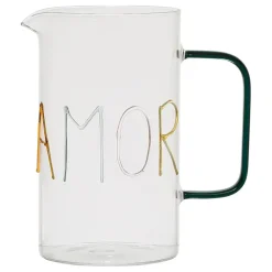 Fabrique de Styles Carafes Et Pichets>Pichet "Amor" en verre 1L - Dolce Vita Multicolore