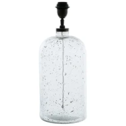 Fabrique de Styles Lampes À Poser>Pied de lampe h44cm en verre - Issero Transparent