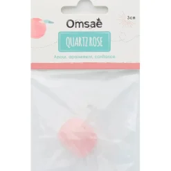 Fabrique de Styles Méditation Et Yoga>Pierre roulée quartz taille L Rose