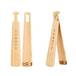Fabrique de Styles Ustensibles De Cuisine>Pince a toast en bambou