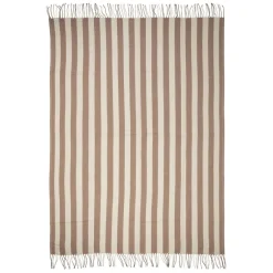 Fabrique de Styles Plaids>Plaid en acrylique 170x130cm - Somptua Taupe