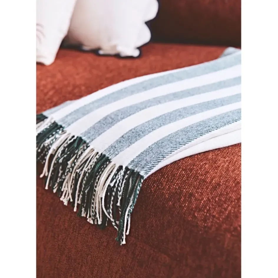 Fabrique de Styles Plaids>Plaid en acrylique 170x130cm - Somptua Vert