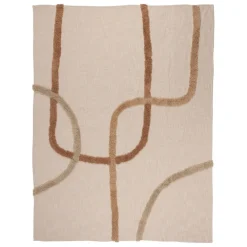 Fabrique de Styles Plaids>Plaid en coton 170x130cm - Organic Ecru