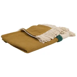 Fabrique de Styles Plaids>Plaid en coton 170x130cm - Neo Mordoré