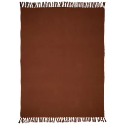 Fabrique de Styles Plaids>Plaid en coton 170x130cm - Allegra Terracotta