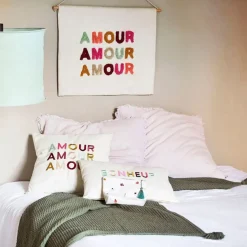 Fabrique de Styles Plaids>Plaid en coton 170x130cm - Beezz Vert