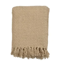 Fabrique de Styles Plaids>Plaid en tissu 130x170cm - Klosen Beige