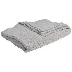 Fabrique de Styles Plaids>Plaid en tissu 170x130cm - Alysse Gris