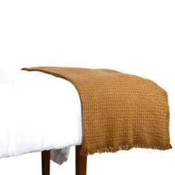 Fabrique de Styles Plaids>Plaid tempo ii 130x200cm Tabac