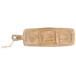 Fabrique de Styles Plats Et Saladiers>Plat en manguier 45x13cm - Grand Office Brun