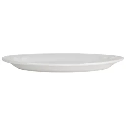 Fabrique de Styles Plats Et Saladiers>Plat ovale en faïence 46.5x35.5cm - Olivier Blanc