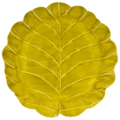 Fabrique de Styles Plateaux>Plateau chou en fer jaune d40cm Anis