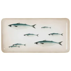 Fabrique de Styles Plateaux>Plateau en fer bleu et doré - riviere Bleu, Doré