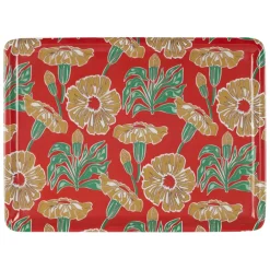 Fabrique de Styles Plateaux>Plateau en fer 40x30cm - Flaural Multicolore