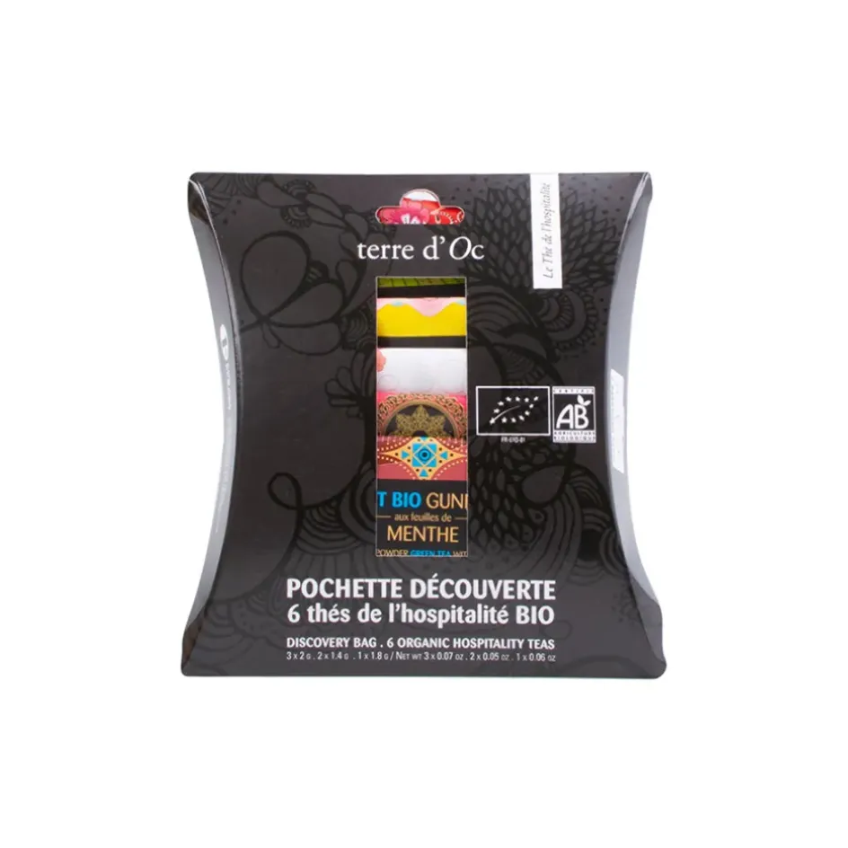 Fabrique de Styles Cafés, Thés Et Infusions>Pochette decouverte 6 thés hospitalite - bio Multicolore