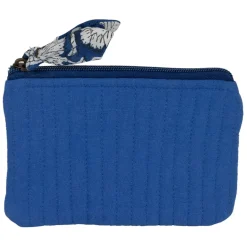 Fabrique de Styles Pochettes Et Housses>Pochette en coton matelassé - Flaura Indigo