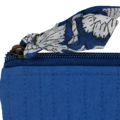 Fabrique de Styles Pochettes Et Housses>Pochette en coton matelassé - Flaura Indigo
