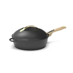 Fabrique de Styles Plats Et Appareils De Cuisson>Poêle météore d28cm - La Fabuleuse Noir