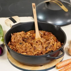 Fabrique de Styles Plats Et Appareils De Cuisson>Poêle météore d28cm - La Fabuleuse Noir